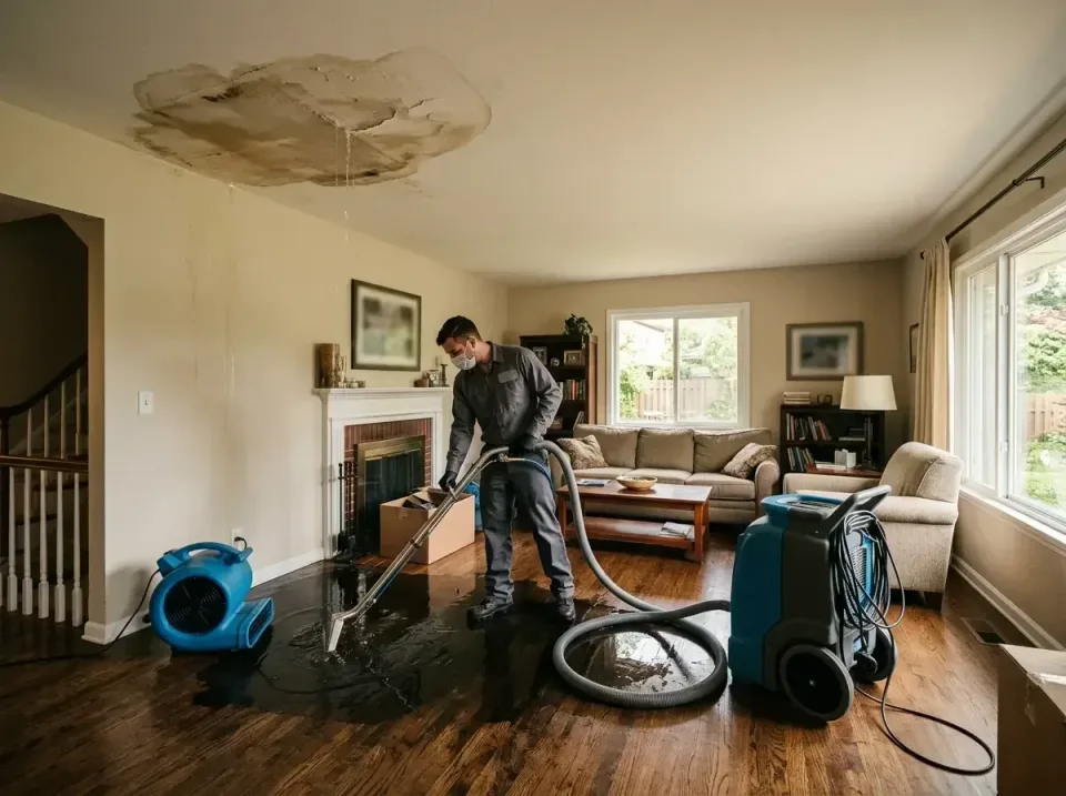 attic-pipe-burst-ceiling-drip-008 — frequently asked questions, Water Damage Restoration & Carpet Care in Midway North, TX